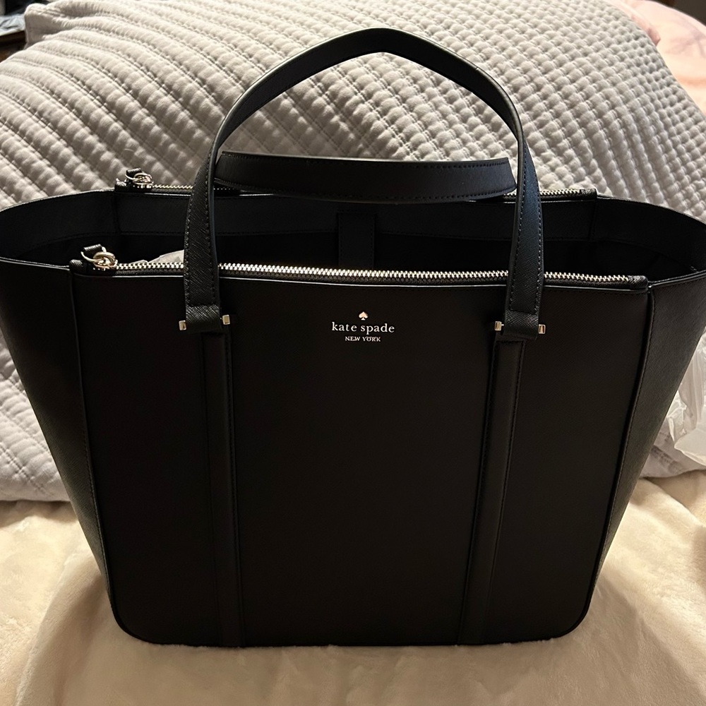 Kate Spade Black Tote Bag NWT